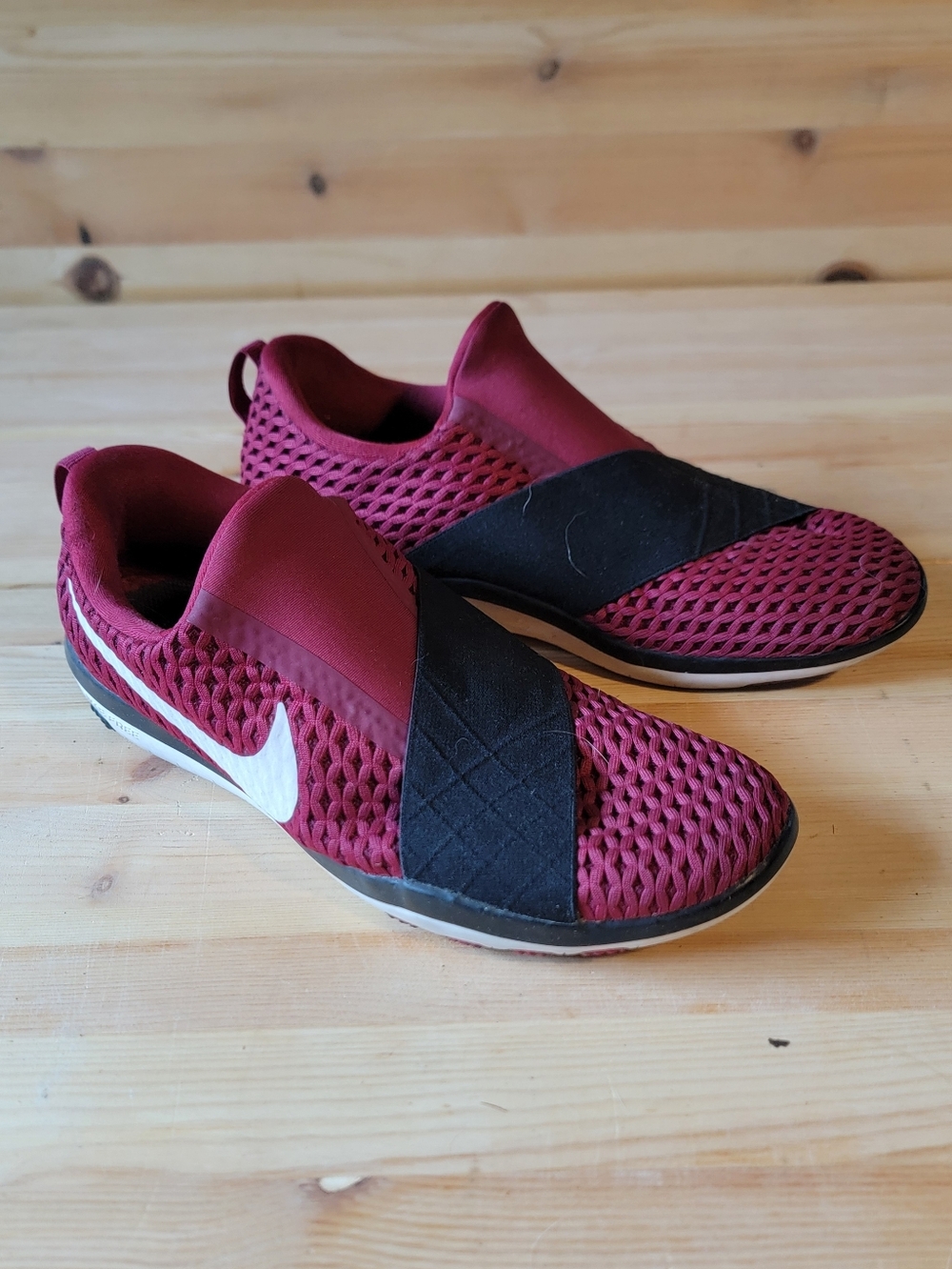Nike Free Connect Women's Training Shoe Size 7.5 In Burgundy